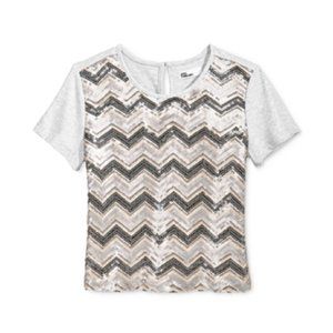 Epic Threads Sequin Top, Big Girls Size XL